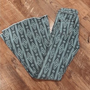 Rock and Roll Denim Bargain Button Bellbottoms!